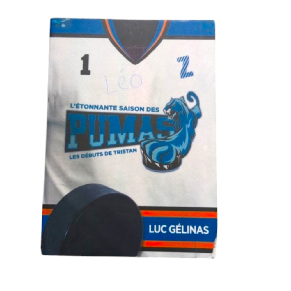 👉10/10$ Livre teen hockey novel french book Roman En Français